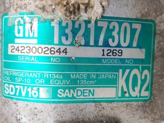 COMPRESOR AIRE ACONDICIONADO OPEL OPEL VECTRA C BERLINA 2002-2010