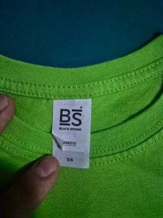 T-shirt bambino verde