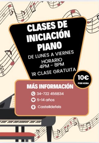 Clases de Piano