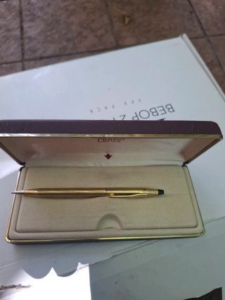 Bolígrafo Cross Dorado