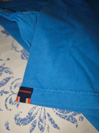 Camiseta Superdry Talla XXL Azul