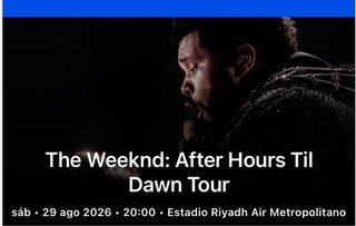 The Weeknd: After Hours Til Dawn Tour