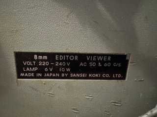 Goko Modello A-203 Dual-8 Editor Viewer