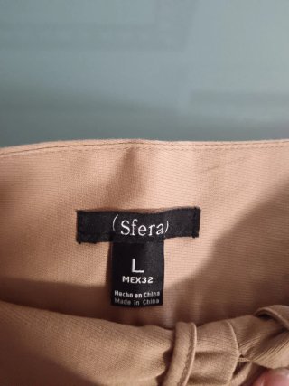 Falda Sfera Talla L Beige