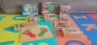 Lote Juguetes Educativos Madera