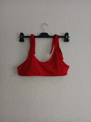 Bikini Rojo con Lazos