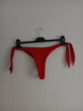 Bikini Rojo con Lazos