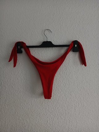Bikini Rojo con Lazos