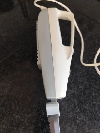 Cuchillo Eléctrico Blanco acero inoxidable
