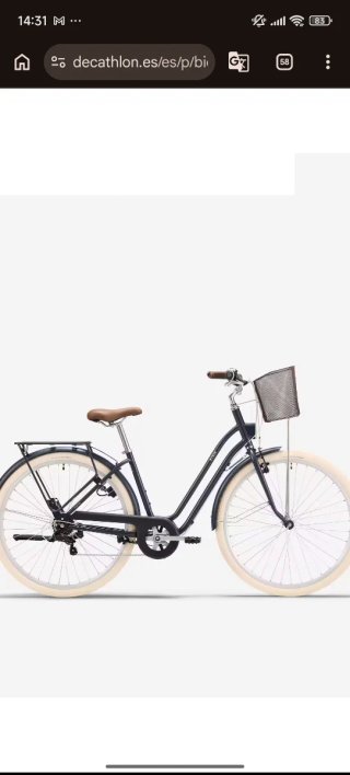 Bicicleta paseo talla L