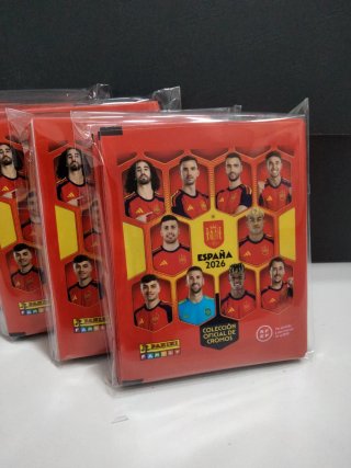 25 Sobres España Mundial 2026 Panini Carrefour