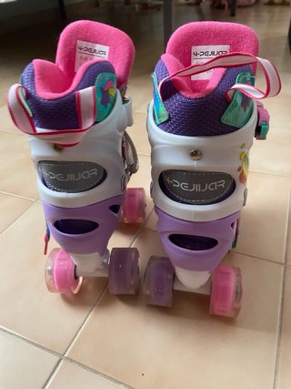Patines infantiles unicornio.