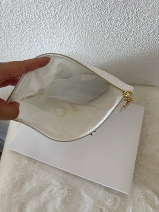 Neceser Dior Blanco y Dorado