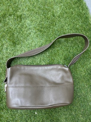 Bolso Furla Piel Verde Caqui