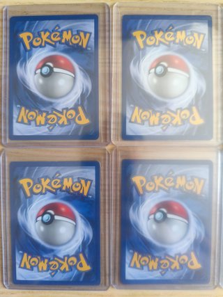 Pokémon 1a Edición Español Base Set NM, 8 cartas