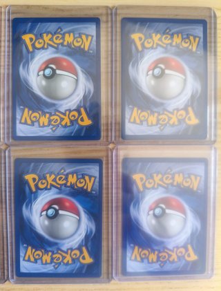 Pokémon 1a Edición Español Base Set NM, 8 cartas