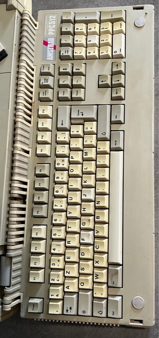 Amstrad PPC512D Ordenador Portátil Retro