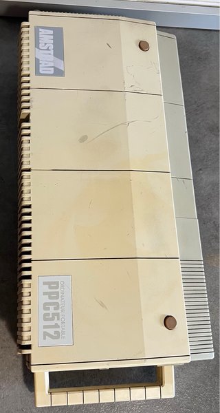 Amstrad PPC512D Ordenador Portátil Retro