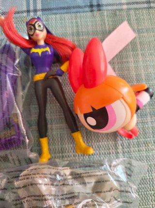 Juguetes McDonald's DC Comics y PPG