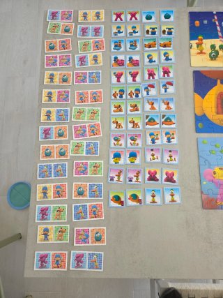 Kit Juegos Pocoyó Domino, Puzzles y Memo
