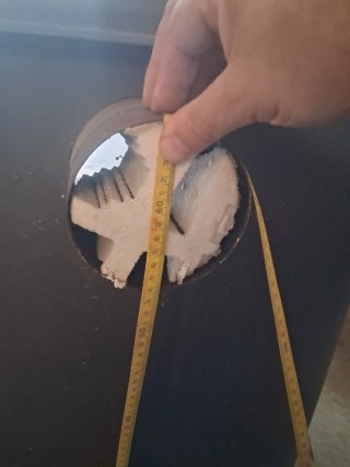 Estufa de leña con horno Arpia V-10