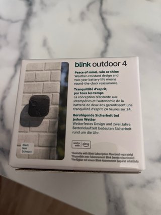 Blink outdoor 4 camara seguridad