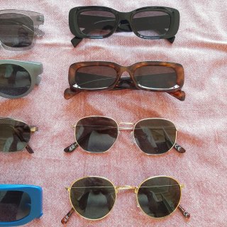 Set 8 paia occhiali da sole vari brand