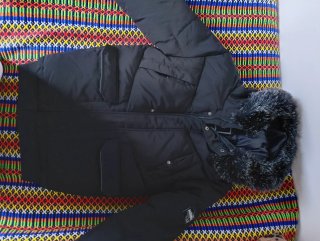 Chaquetón Supply & Demand Negro Multicolor
