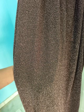 Vestido fiesta brillo ItalyModa Talla S/M sin estr