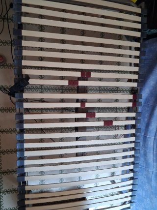Cama articulada eléctrica madera y plástico