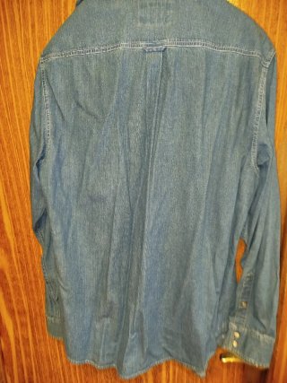 Camisa Vaquera Ralph Lauren Hombre Azul