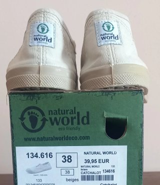 Zapatillas Natural World beige