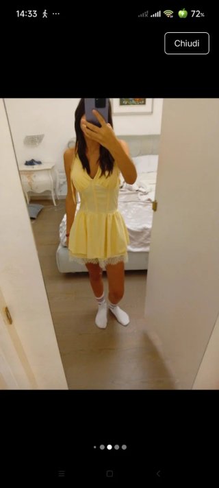Butter Yellow Dress