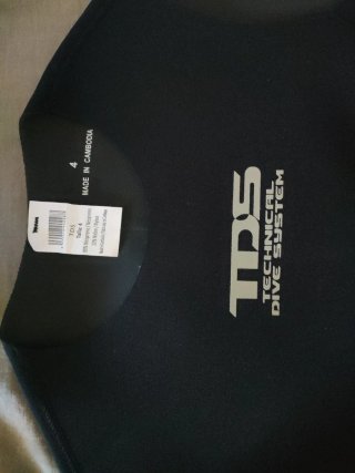 Chaleco TDS Thermo Neopreno 2.5mm Buceo.NUEVO