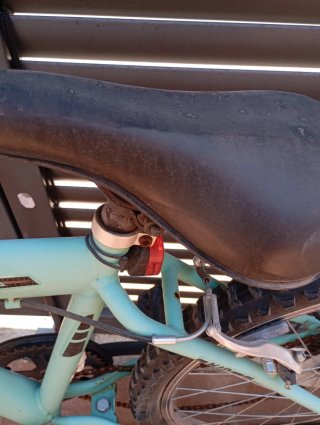 Bicicleta ATRACTOR color menta