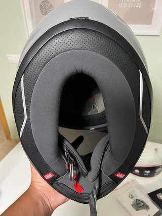 Casco AGV K6 Gris Nardo Talla M/L visiara gratis