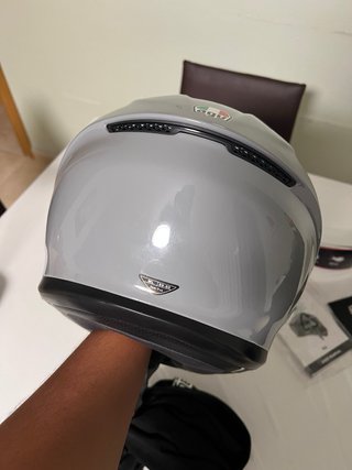 Casco AGV K6 Gris Nardo Talla M/L visiara gratis