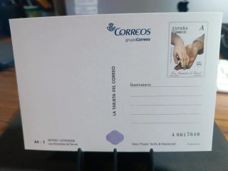 4 Enteros Postales España Europa 2012