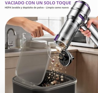 Aspirador de mano Kitbezn 27KPa 135W 4 en 1