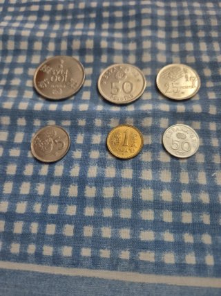 Monedas Colección Mundial 1982
