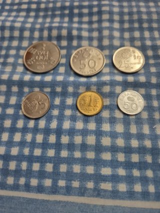Monedas Colección Mundial 1982