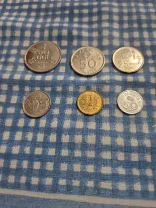 Monedas Colección Mundial 1982