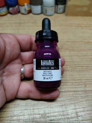 TINTA LIQUITEX VIOLETA OSCURO
