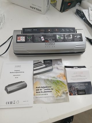 Envasadora al vacío CASO VC10 Plus Edition