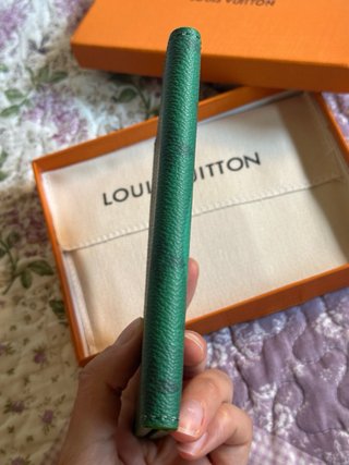 Funda Pasaporte Louis Vuitton Verde Golf