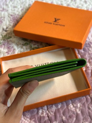 Funda Pasaporte Louis Vuitton Verde Golf