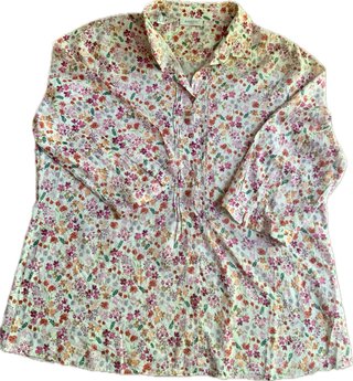 Camicia Zanetti 1965 donna fantasia floreale