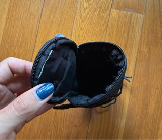 Mini mochila sillín bici (B-twin)
