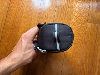 Mini mochila sillín bici (B-twin)