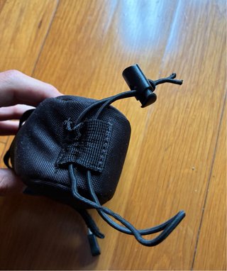Mini mochila sillín bici (B-twin)